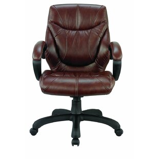 Genuine Leather Office Chairs You ll Love Wayfair